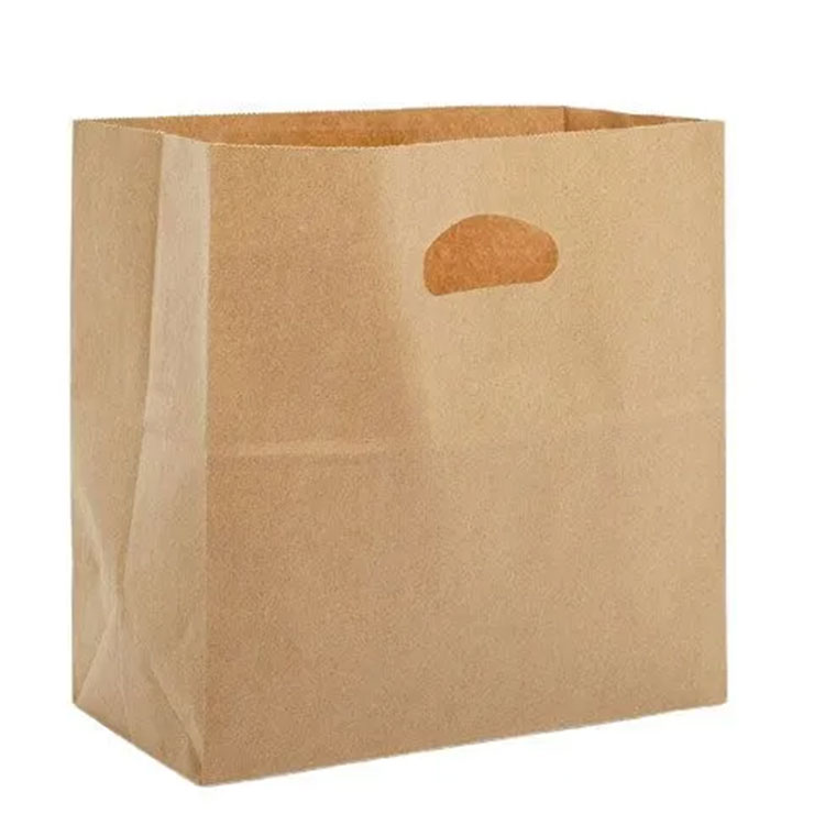 Tas belanja kertas kraft pegangan
